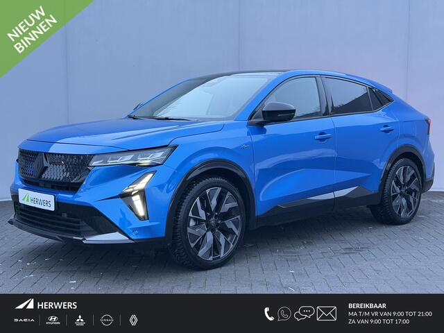 Renault Rafale 1.2 E-Tech 4x4 plug-in hybrid 300 esprit Alpine / Fabrieksgarantie tot 04-2027 / PANO / EAER 98 km / Panoramadak variabele transparantie / HUD / Camera 360° / Elektrische klep / Navigatie / Apple Carplay Android / Stuur & stoel en voorruitverwarming / Ada