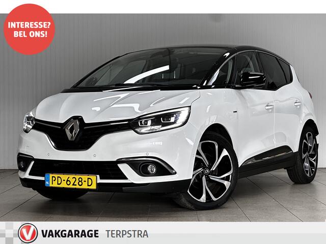 Renault SCENIC 1.2 TCe Bose/ Trekhaak/ Camera/ LED Koplampen/ Two-Tone/ Half-Leder/ 20'' LMV/ DAB+/ Keyless/ Dode-Hoek DET./ Groot Navi/ Bluetooth/ Grootlicht Assist./ Zonwering/ PDC V+A/ Extra getint glas.