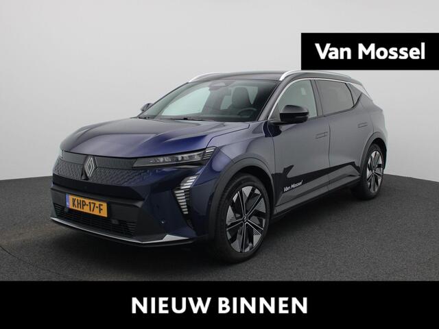 Renault SCENIC E-Tech long range techno | Pack Advanced Driving Assist & Augmented Vision | Stoel- & Stuurwielverwarming | Elektrische Achterklep | Android Automotive | Keyless | 19" LMV 'Streamline' | Draadloze Smartphonelader | Warmtepomp | Draadloze Apple Carplay & A