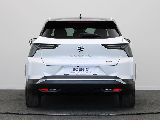 Renault SCENIC E-Tech EV87 long range iconic | VERWACHT | Solarbay panoramisch dak | Harman kardon | Stoelmassage | Stoel- en stuurwielverwarming | Pack augmented vision |