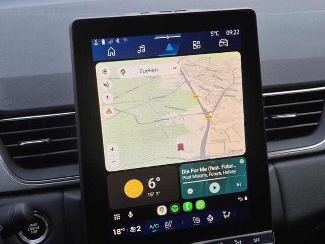 Renault Symbioz E-Tech Full Hybrid 145 Techno Automaat / Fabrieksgarantie tot 05-2027 / All season banden / elektrisch achterklep / Stuur- & Stoelverwarming / Adaptief cruise control / Apple Carplay Android Auto / Draadloze telefoon lader / Keyless Entry/Start /