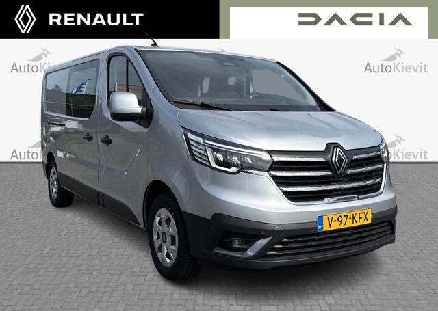 Renault TRAFIC 2.0 Blue dCi 130 T30 L2H1 Advance DC - Dubbele Cabine - Zijdeur link + rechts - EASY LINK navi - Additionele parkeerhulp - Houten laadvloer SNOEKS