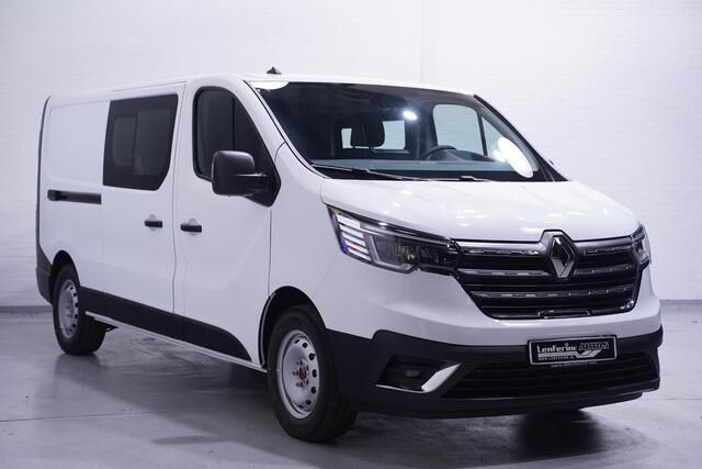 Renault TRAFIC 2.0 DCi 170 pk L2 Dubbel Cabine Automaat Navi 2x Schuifdeur, LED Koplampen, PDC achter, 5-Zits Nieuw