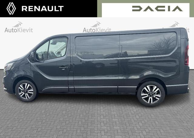 Renault TRAFIC 2.0 Blue dC1 150 T30 L2H1 Extra - Reservewiel / Alarm / 17\" lichtmetalen velgen 'Avens Noir Diamantée' in aluminium en zwart,Houten laadvloer