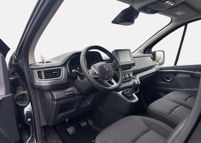 Renault TRAFIC 2.0 Blue dCi 170 T30 L2H1 Extra - Reservewiel / Alarm / 17\" lichtmetalen velgen 'Avens Noir Diamantée' in aluminium en zwart,Houten laadvloer