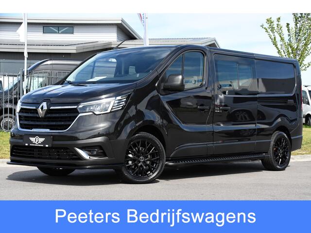 Renault TRAFIC 2.0 Blue dCi 170 L2H1 DC Black Edition Cruise, Carplay, 170pk, 2 x Schuifdeur, Multimedia, Automaat, Sensoren, Uniek!