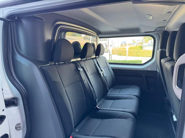 Renault TRAFIC 2.0 dCI DC 6-pers, 120PK L2 Lang, Navi, Airco, Schuifdeur, TOPSTAAT!