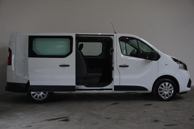 Renault TRAFIC 1.6 dCi 125 PK L2H1 Dubbele Cabine 6 Persoons Airco Bluetooth Cruise Control Navi PDC Trekhaak 2500 kg