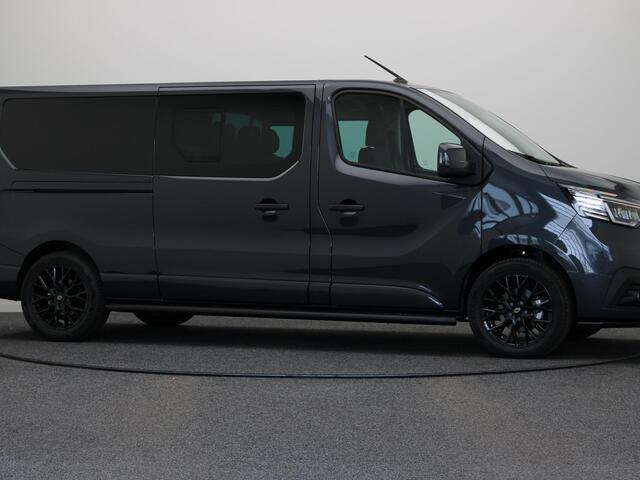 Renault TRAFIC 2.0 dCi EDC 170pk T29 L2H1 Extra DC | Dubbel cabine | Anniversary+ | Lederen bekleding | Frontlip | Spoiler | Design lichtmetalen velgen |