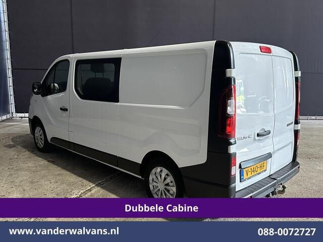 Renault TRAFIC 1.6 dCi L2H1 Dubbele cabine Euro6 Airco | 6-Zits | Navigatie | Cruisecontrol | Trekhaak | Parkeersensoren Bluetooth telefoonvoorbereiding