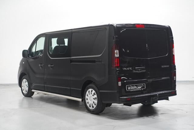 Renault TRAFIC 1.6 dCi 120 pk Dubbel Cabine 2x Schuifdeur, Navi Airco, Trekhaak, Sidebars, APK 09-2026, 6-Zits