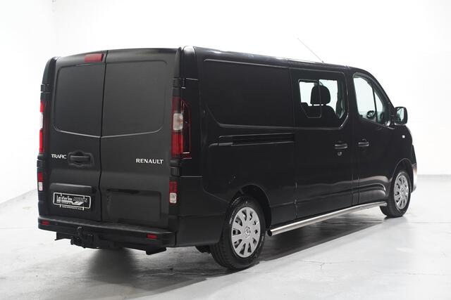 Renault TRAFIC 1.6 dCi 120 pk Dubbel Cabine 2x Schuifdeur, Navi Airco, Trekhaak, Sidebars, APK 09-2026, 6-Zits