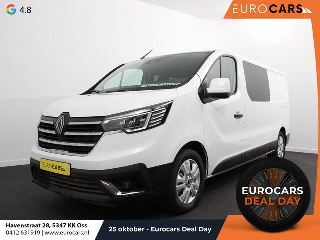 Renault TRAFIC 2.0 Blue dCi 150 Automaat L2H1 Advance Dubbele cabine Navigatie Airco Lichtmetalen velgen Betimmering Trekhaak Camera Parkeer sensoren Dab