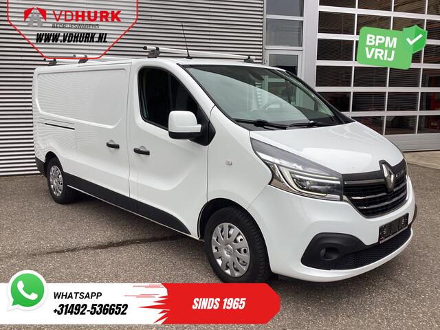 Renault TRAFIC 2.0 dCi 145 pk Aut. L2 BPM VRIJ! LED/ Carplay/ Cruise/ Stoelverw./ Airco/ Navi/ Dakdragers/ Trekhaak