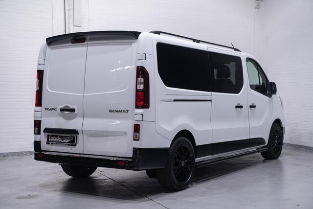 Renault TRAFIC 2.0 dCi 150 pk Dubbel Cabine Black Style Navi Camera, 18" LMV, Spoiler V+A, LED Koplampen, Keyless Entry, BPM Vrij, 6-Zits