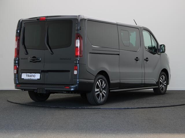 Renault TRAFIC 2.0 dCi EDC 170pk T29 L2H1 Extra DC | Dubbel cabine | Anniversary | Sidebars | Zwarte logo's | Glasslook |