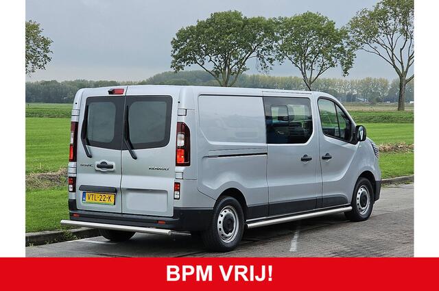 Renault TRAFIC 2.0 dCi 150 T29 L2H1 DC Comfort Airco Automaat Navi Sidebars Euro6 150Pk NAP 1e Eigenaar!
