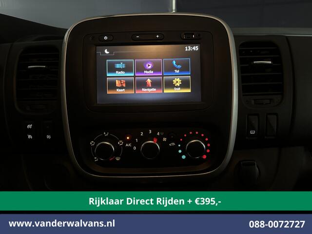 Renault TRAFIC 2.0 dCi 120pk L1H1 Euro6 *Rijklaar Direct Rijden* Airco | 2x Zijdeur | Navigatie | LED | Trekhaak | Cruisecontrol Parkeersensoren