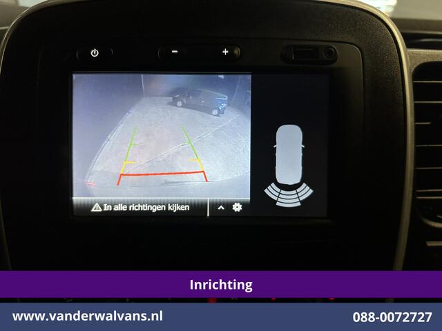 Renault TRAFIC 2.0 dCi 120pk L2H1 Inrichting Euro6 Airco | Omvormer | Camera | Navigatie | LED | Cruisecontrol Trekhaak, Parkeersensoren, Bijrijdersbank, Achterklep