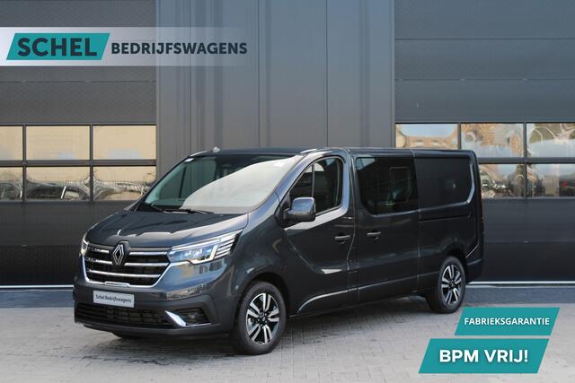 Renault TRAFIC 2.0 Blue dCi 170pk T29 L2H1 Extra DC - 2x Schuifdeur - Carplay - LED - Blind Spot - Navigatie - Camera - Trekhaak - Stoelverwarming - Rijklaar