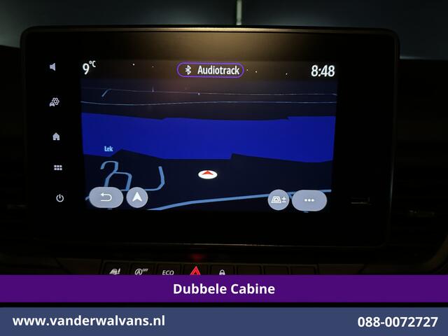 Renault TRAFIC 2.0 Blue dCi 131pk L2H1 Dubbele Cabine Fabrieksgarantie Euro6 Airco | 6-Zits | Navigatie | LED | Camera | Cruisecontrol 2500kg Trekhaak, Parkeersensoren