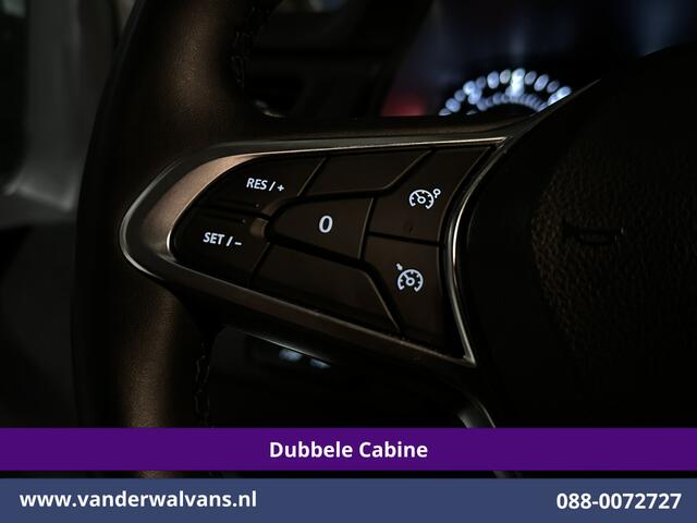 Renault TRAFIC 2.0 Blue dCi 131pk L2H1 Dubbele Cabine Fabrieksgarantie Euro6 Airco | 6-Zits | Navigatie | LED | Camera | Cruisecontrol 2500kg Trekhaak, Parkeersensoren