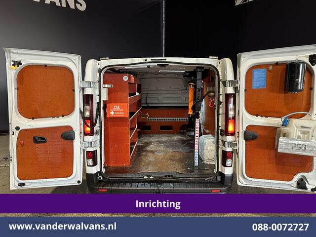 Renault TRAFIC 2.0 dCi 120pk L2H1 inrichting Euro6 Airco | Camera | Omvormer | Navigatie | LED | Trekhaak Cruisecontrol, Parkeersensoren, Bijrijdersbank