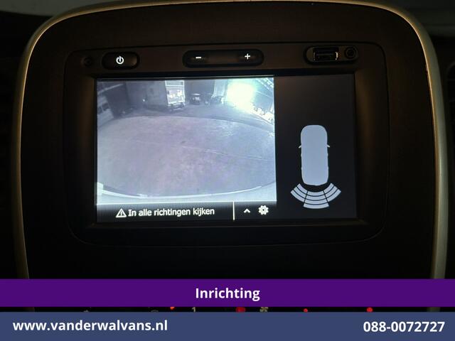 Renault TRAFIC 2.0 dCi 120pk L2H1 inrichting Euro6 Airco | Camera | Omvormer | Navigatie | LED | Trekhaak Cruisecontrol, Parkeersensoren, Bijrijdersbank