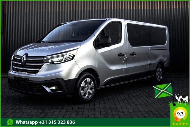 Renault TRAFIC Blue dCi 150PK | L2H1 | 9-Zits | IN BPM/BTW | LED | Canera | Navi | Zijschuifdeur R+L | Cruise | Airco | PDC | Euro 6