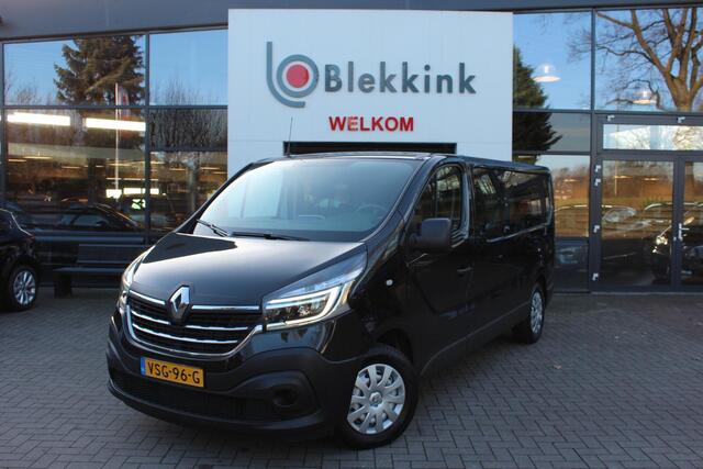 Renault TRAFIC L2H1 2.0 dCi 145 pk Comfort Dubbele Cabine Navi, Airco,Trekhaak, Laadruimte betimmert