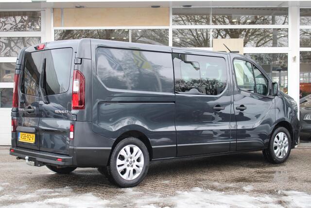 Renault TRAFIC 2.0 dCi 130 T29 L2H1 DC Business | Trekhaak | Navigatiesysteem | Cruise control | Achterruitrij camera | Tweede schuifdeur | Dubbel Cabine