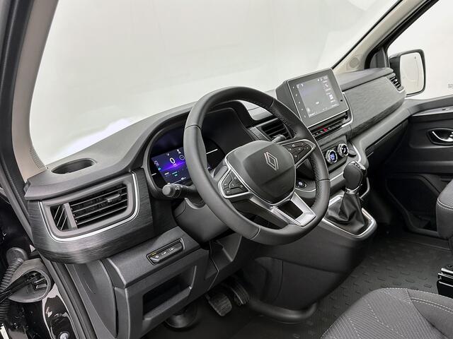 Renault TRAFIC 2.0 Blue dCi EDC 170 T29 L2H1 Extra DC 2x Schuifdeur Betimmering Keyless Trekhaak Navigatie Parkeersensoren Camera Carplay Dubbele cabine