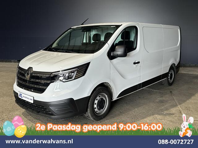 Renault TRAFIC 2.0 BluedCi 130pk L2H1 Fabrieksgarantie Euro6 Airco | Navigatie | LED | Cruisecontrol Parkeersensoren, Bijrijdersbank