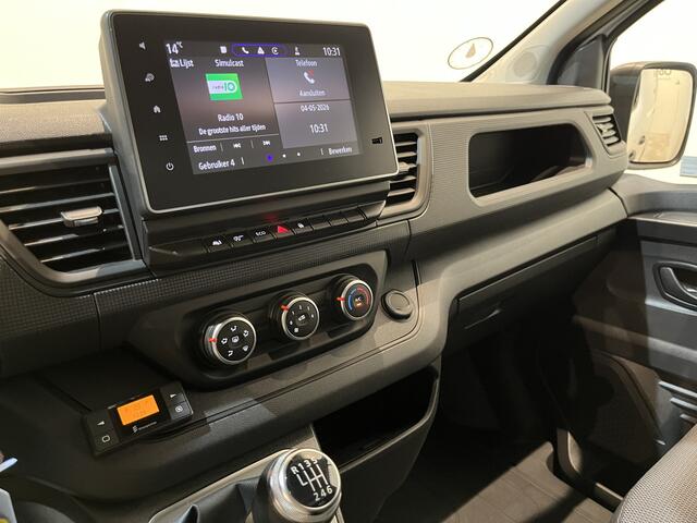 Renault TRAFIC 2.0 dCi 130 PK L1H1 Servicebus / Inrichting / Euro 6 / Schuifdeur L + R / 220V. / Airco / CarPlay / Camera / Trekhaak / Cruise Control / LED / 3-Zits / 31.500 KM!!