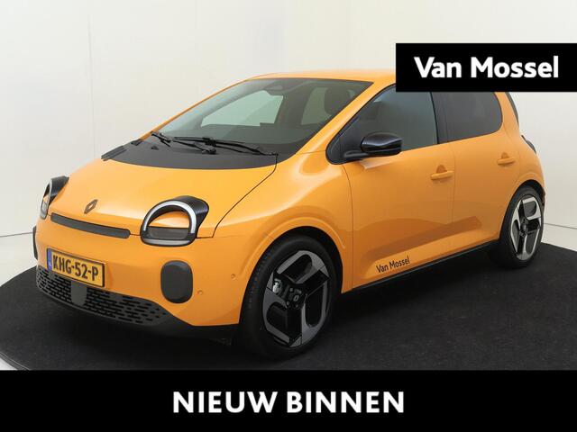 Renault TWINGO urban range techno 27.5 kWh 80 PK | Pack Privilège | lichtmetalen velgen 18" | Jaune Mango