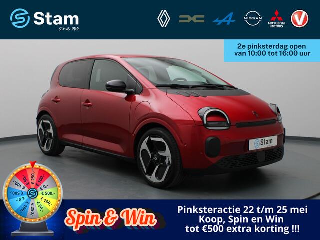 Renault TWINGO urban range techno 27.5 kWh Camera | Adapt. Cruise | Parkeersens. v+a | Stoelverw.