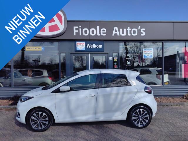 Renault ZOE ZE050 R135 Intens 52 kWh Koopaccu, camera, stoel + stuurverwarming, parkeerhulp, Android
