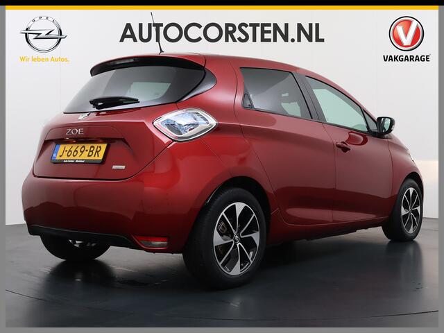 Renault ZOE R110 Limited 41kWh Huur Accu Navi Ecc Apple Carplay/Android Auto Cruise Control Pdc Lmv 16" Bluetooth Privacy Glas Keyless Led