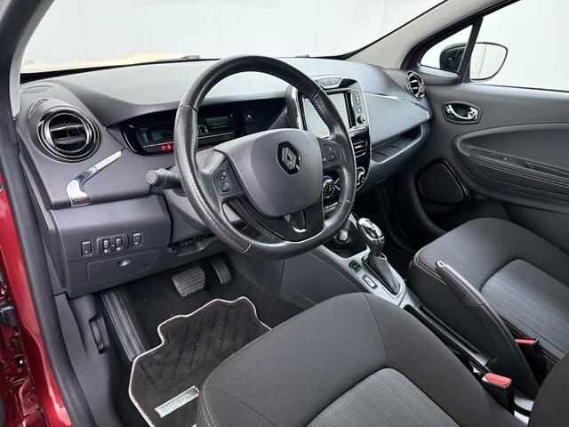Renault ZOE R110 Limited 41kWh Huur Accu Navi Ecc Apple Carplay/Android Auto Cruise Control Pdc Lmv 16" Bluetooth Privacy Glas Keyless Led