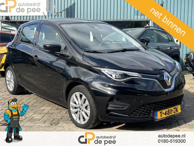 Renault ZOE R110 Life 52 kWh GARANTIE/HUURACCU/CRUISE/AIRCO/CARPLAY/PARKEERSENS./LICHTMETAAL rijklaarprijs!