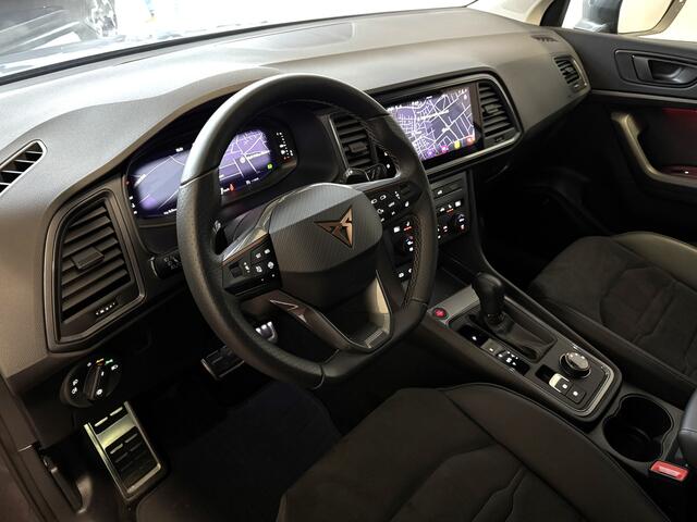 Seat ATECA CUPRA 1.5 TSI VIR.COCKPIT BEATS MATRIX LED ELEK.KLEP TREKHAAK NAVI CAMERA CARPLAY STOEL/STUUR VERW. 09/2024