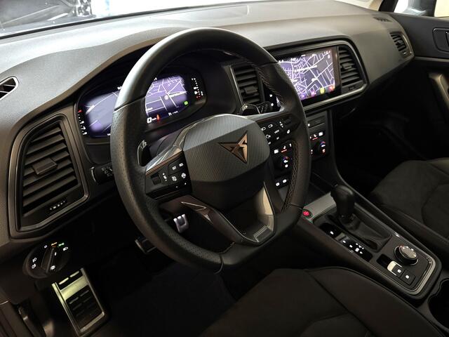 Seat ATECA CUPRA 1.5 TSI VIR.COCKPIT BEATS MATRIX LED ELEK.KLEP TREKHAAK NAVI CAMERA CARPLAY STOEL/STUUR VERW. 09/2024