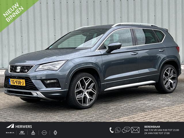 Seat ATECA 1.4 EcoTSI FR Business Intense / Automaat / 360 Graden Camera / Parkeersensoren Voor + Achter / Cruise Control / Navigatie / Climate Control / Automaat / Stoelverwarming / Voorruitverwarming / Elektrische Achterklep /