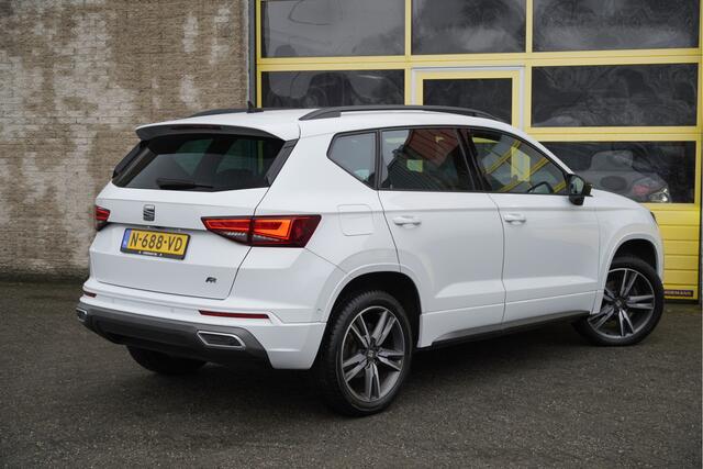 Seat ATECA 1.0 TSI FR Business Intense BJ2022 Lmv 18" | Led V+A | Pdc | Navi | Keyless entry | Elek. achterklep | App-Connect | Achteruitrijcamera | Virtual cockpit | Climate control | Cruise control | Sportstoelen | Verwarmde voorstoelen | Zwarte hemel
