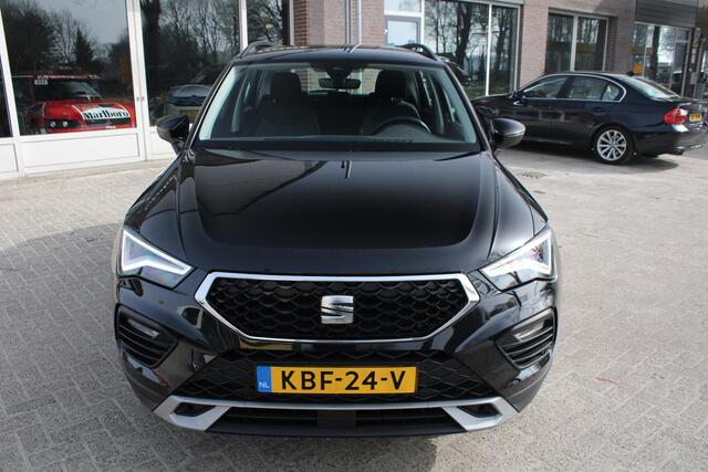 Seat ATECA 1.5 TSI ACC, Carplay, Full-LED, Parkeer assistent, Achteruitrijcamera, NAVI, Climate control, Parksens. V en A, 17" LMV