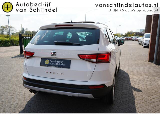 Seat ATECA 1.5 TSI Xcellence 150pk ACT PANO SCHUIFDAK - APPLE CARPLAY/ANDROID - 360 CAMERA - ELEKTR KLEP - 18 INCH LMV - NAVI - PDC - CLIMA - BLUETOOTH - LED - KEYLESS - ALCANTARA