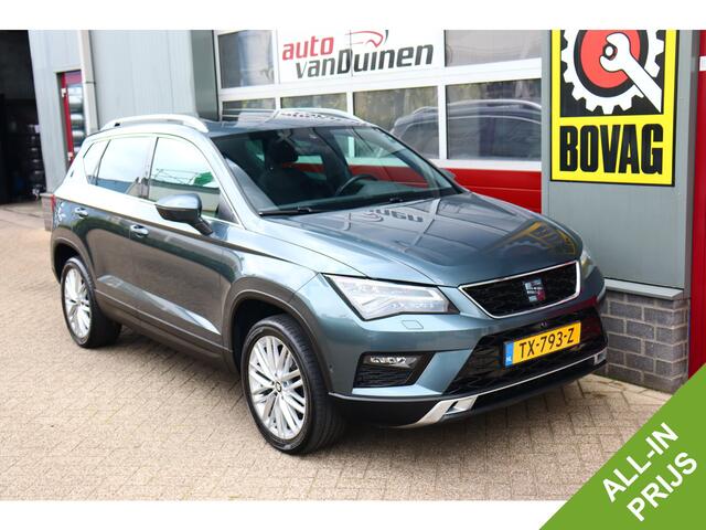 Seat ATECA 1.5 TSI Xcellence Business Intense O.a: Stoelverw, Pano, Camera, PDC, Clima, Carplay, Etc. All-in prijs!