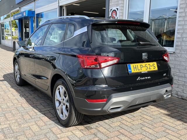 Seat Arona 1.0 TSI FR Business Intense / AUTOMAAT/ CRUISE/ FULL LINK/ PARK. SENSOREN + CAMERA/ CLIMA/ STOEL VERWARM./ NAVI/ DAB/ 17" LMV/ RIJ-MODI/ LED