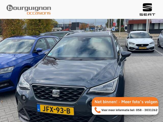 Seat Arona 1.0 TSi 115 Pk Automaat FR Anniversary | Adaptive Cruise | Carplay | LED | Stoel Verwarming | Parkeersensoren | Camera | Climate Control | Digitaal Dashboard | 18 Inch | 41.760 Km