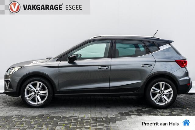 Seat Arona 1.0 116 PK TSI FR Business Intense | Clima | 39 DKM | Trekhaak | | Two tone-kleur | Clima | Navi | PDC | 17 INCH LMV |